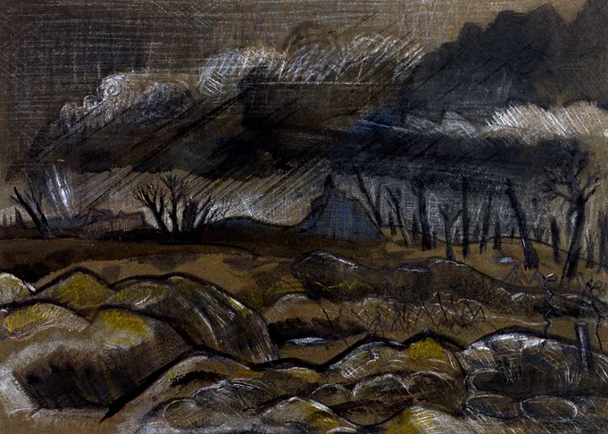 Gheluveldt, Flanders, 1917 WW1 Historical Art