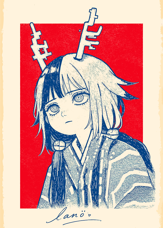 Anime Girl with Antlers