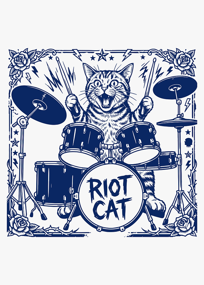 Riot Cat Drummer
