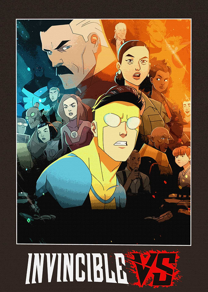 Invincible Vs Game Poster