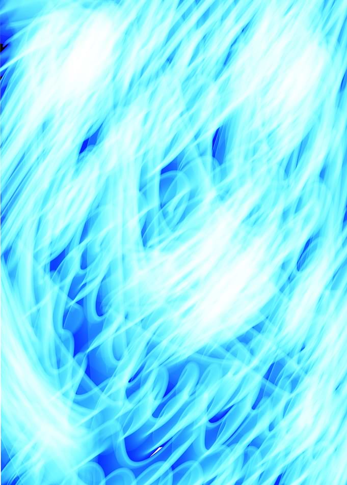 Abstract Blue Swirls