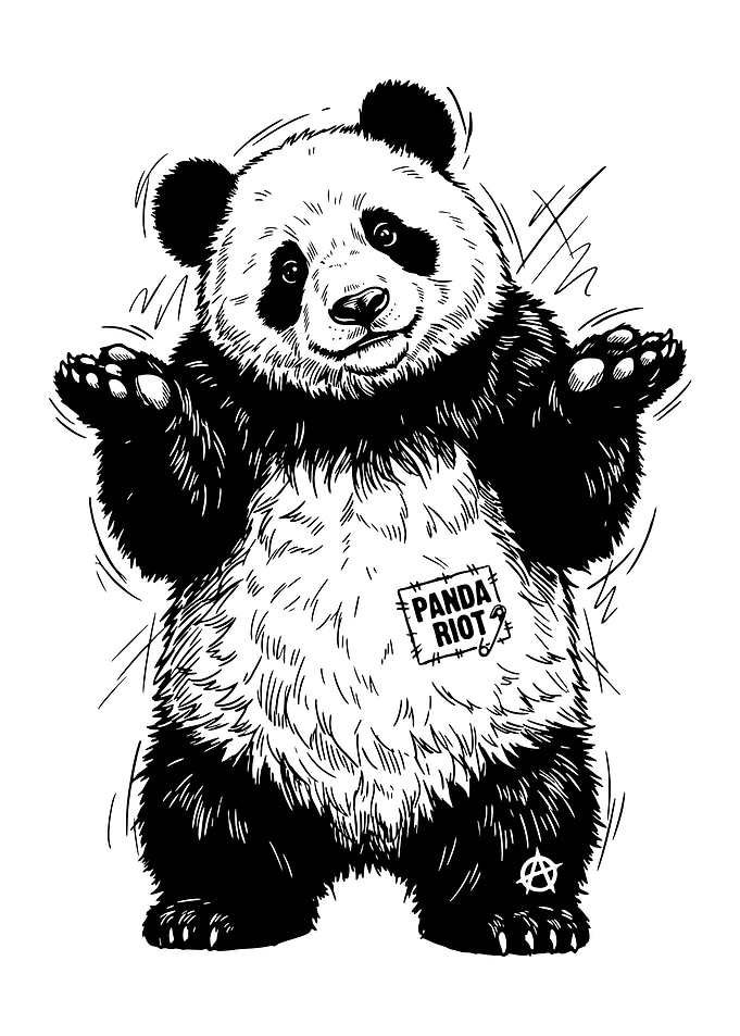 Panda Riot Anarchy Panda