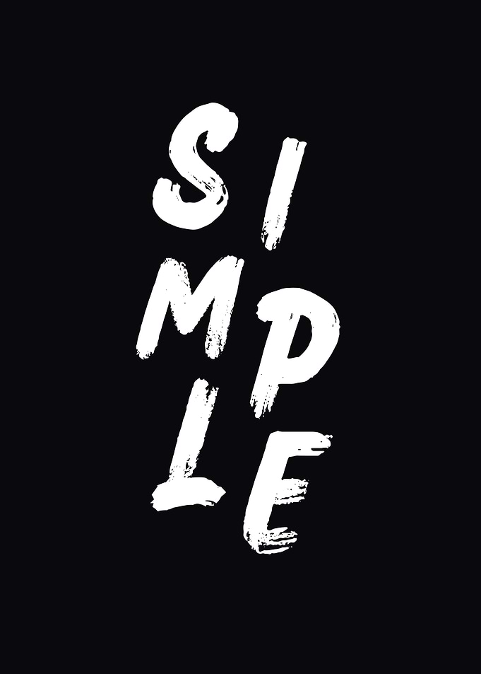 Simple text art