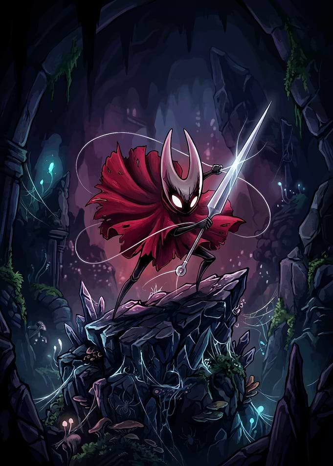 The Princess Protector - Hornet of Hallownest Art