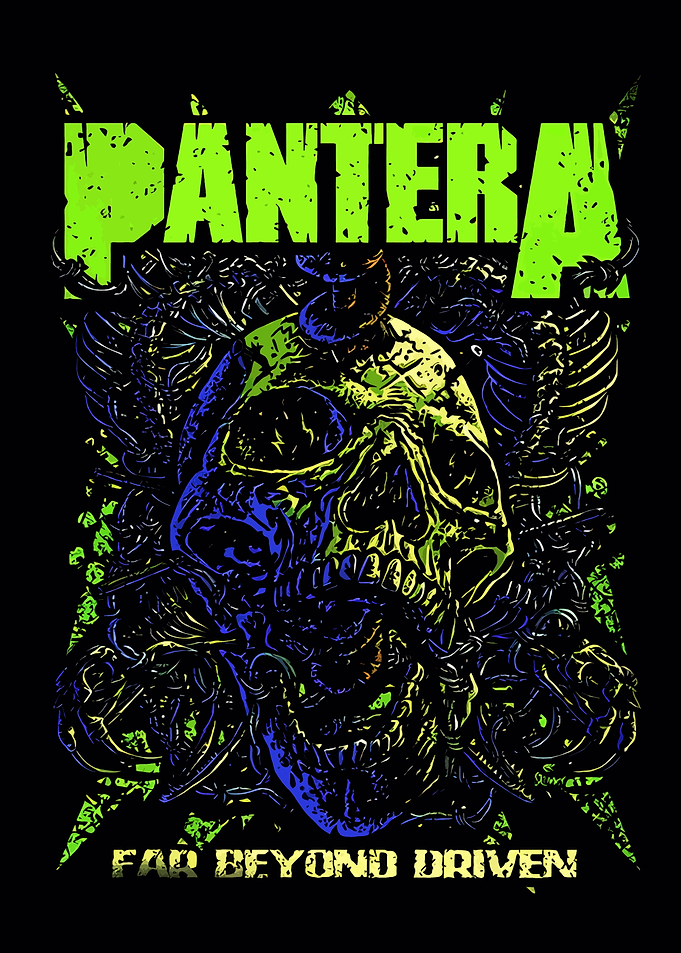 Pantera Far Beyond Driven Skull Art