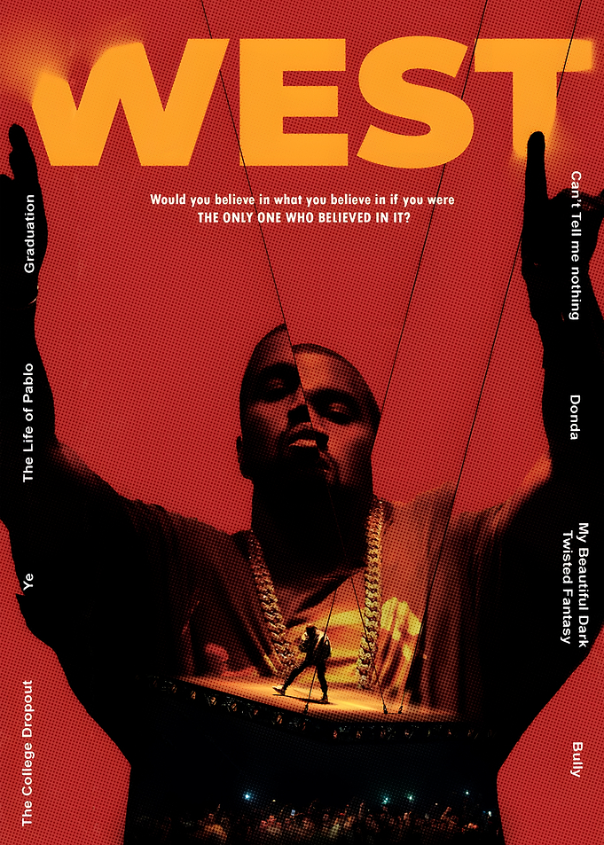 Kanye West Album Cover Poster