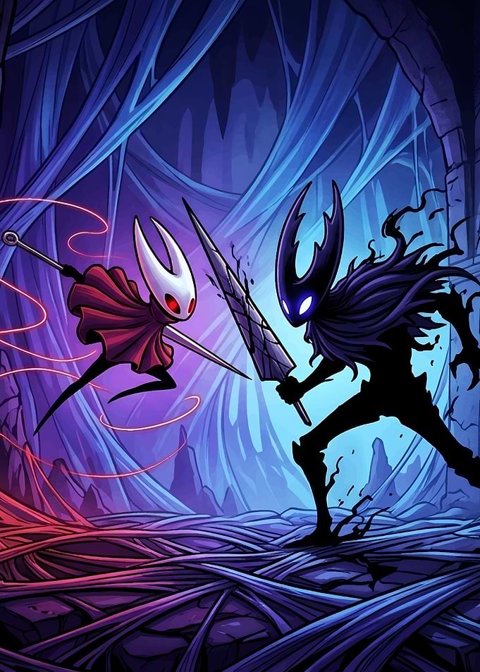 Eternal Duel In Deepnest - Hollow Knight Silksong Inspired