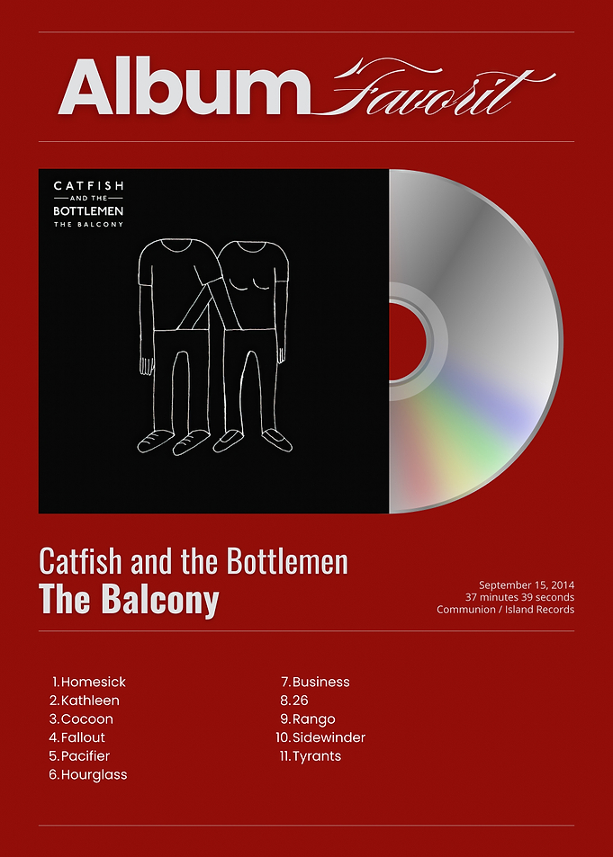 Catfish and the Bottlemen The Balcony Album Art