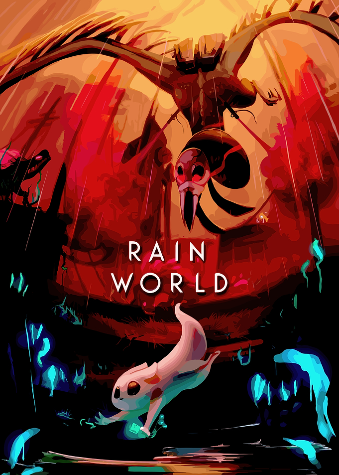 Rain World Game Poster
