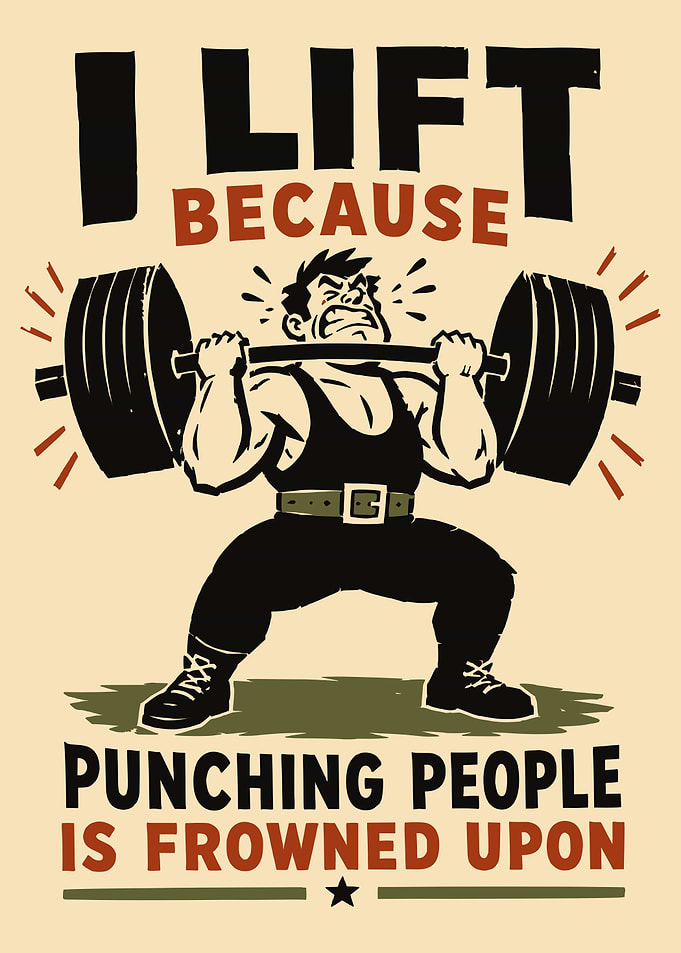 Gym Humor Poster Print