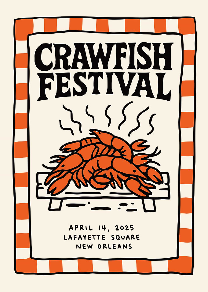 Crawfish Festival Poster