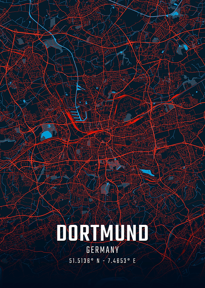 Dortmund City Map