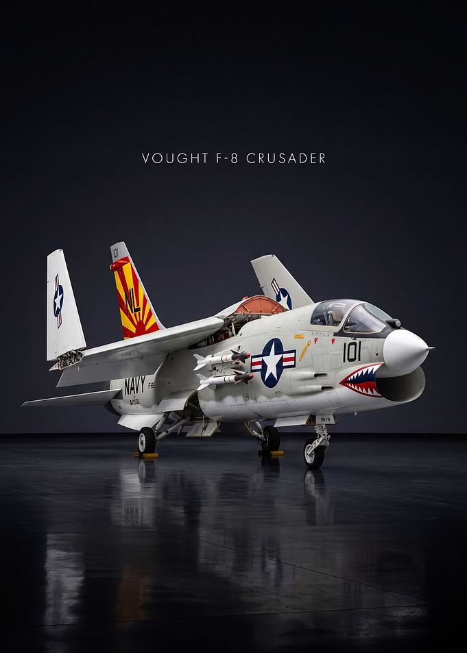 Vought F-8 Crusader Jet