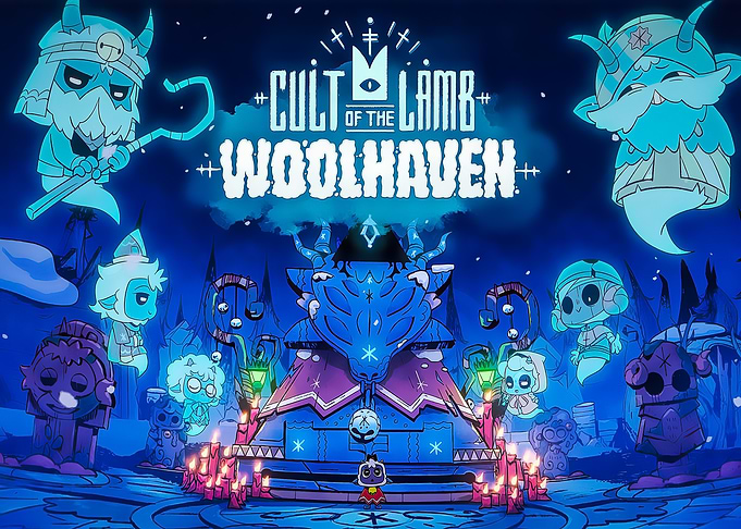 Cult of the Lamb Woolhaven Artwork
