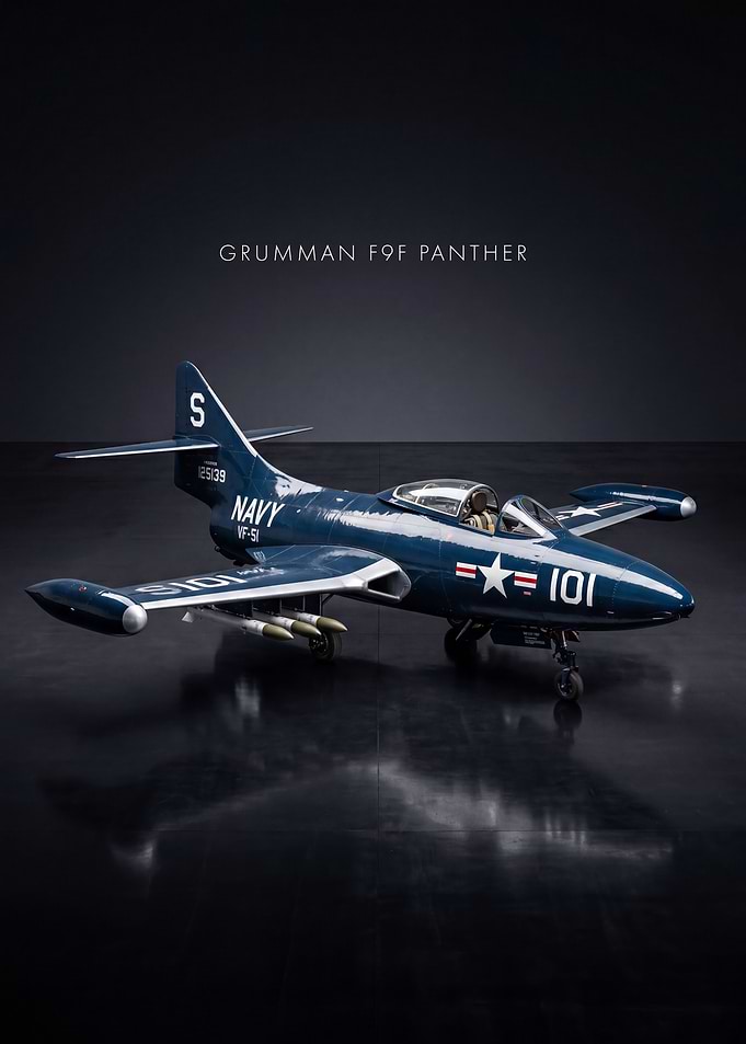 Grumman F9F Panther Jet