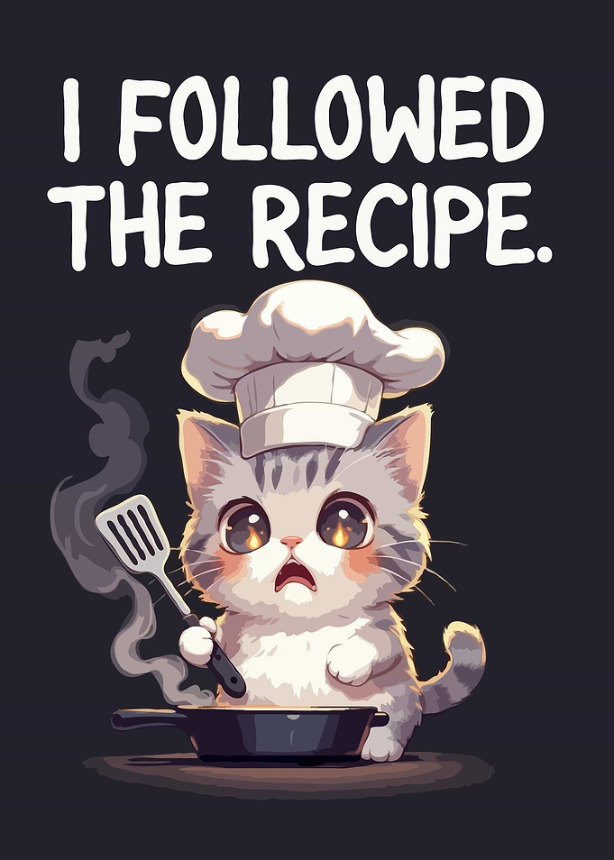 Cute Cat Chef Fails at Cooking