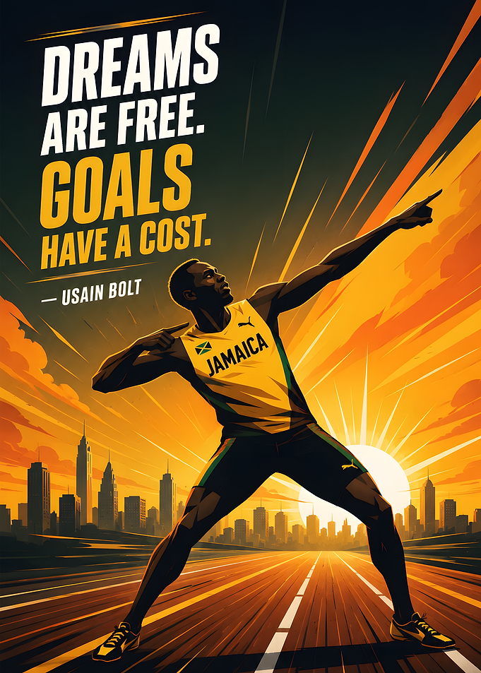 Usain Bolt Inspirational Quote