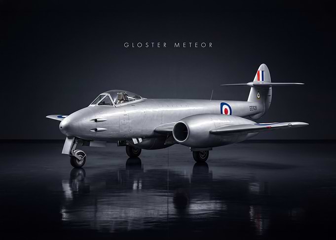 Gloster Meteor Jet Aircraft