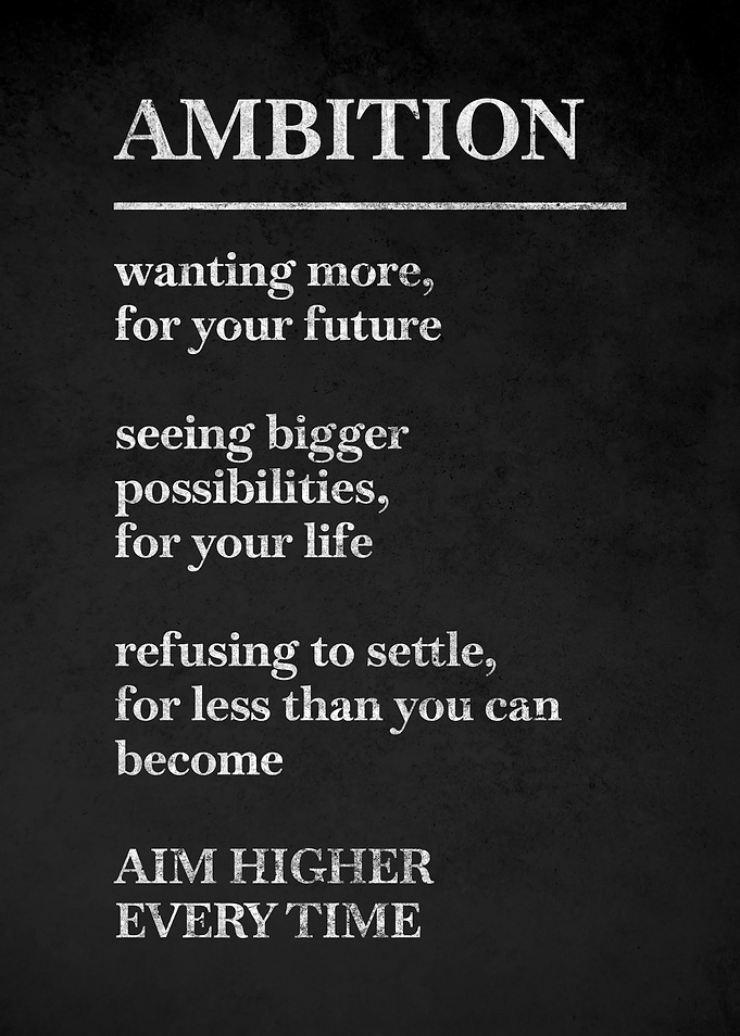 Ambition Motivational Quote
