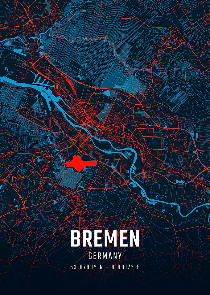 Bremen City Map
