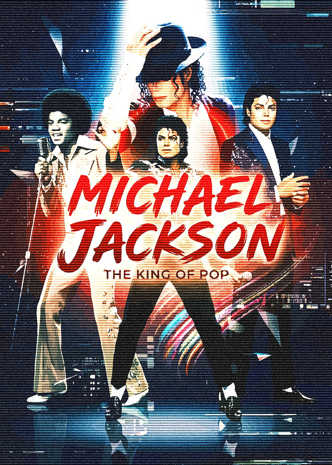 Michael Jackson The King of Pop Collage