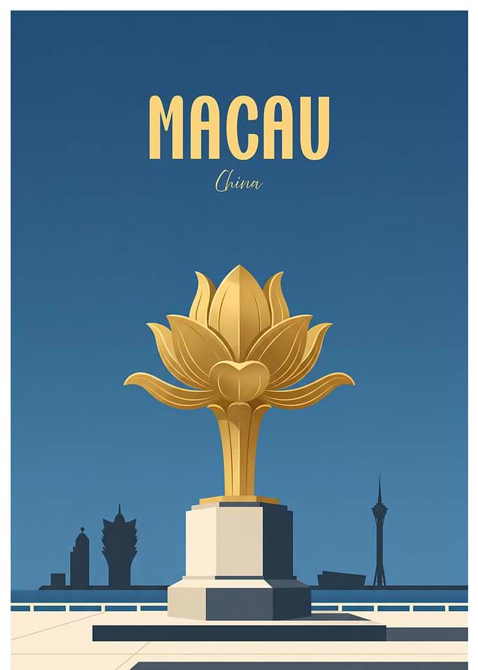 Macau Lotus Flower Landmark