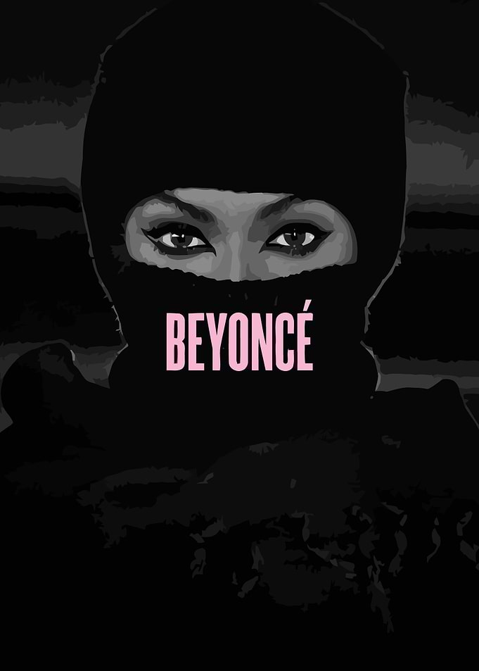 Beyoncé Balaclava Portrait