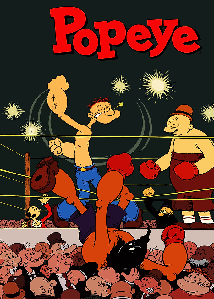 Popeye Boxing Match