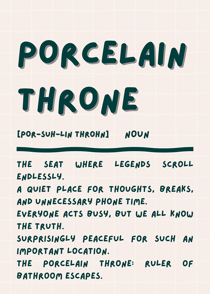 Porcelain Throne Definition