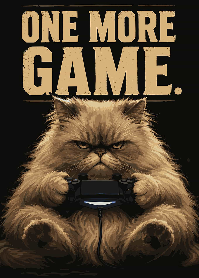 Grumpy Cat Gamer