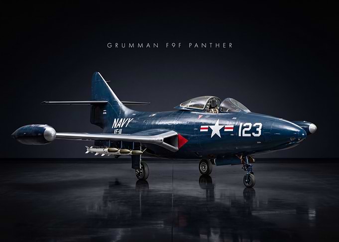 Grumman F9F Panther Jet