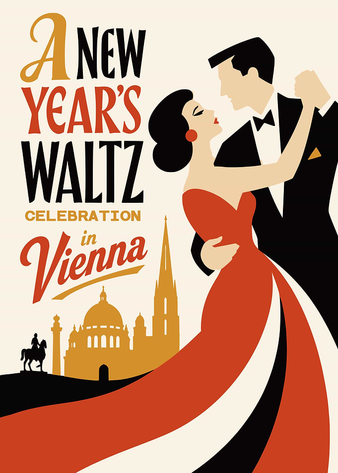 New Year's Waltz Celebration in Vienna
