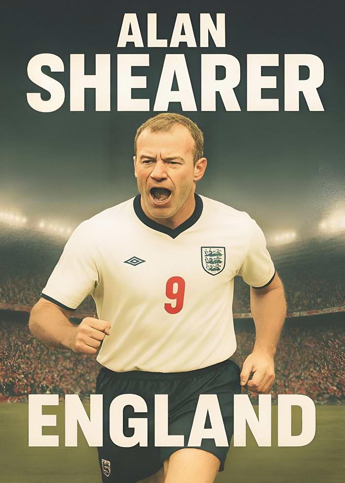 Alan Shearer England Football