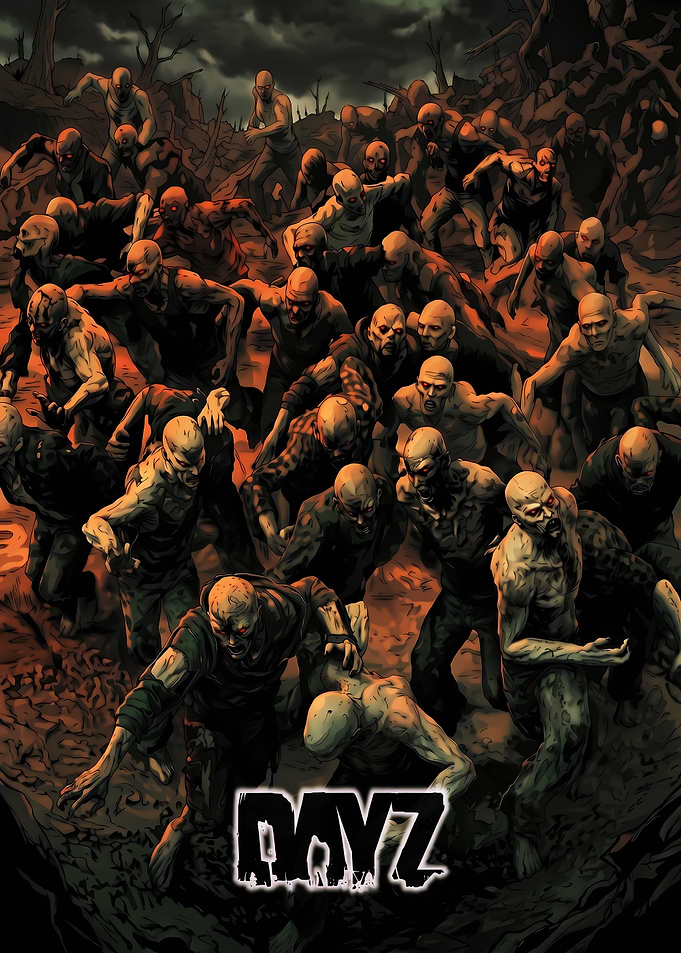 DayZ Zombie Illustration Game