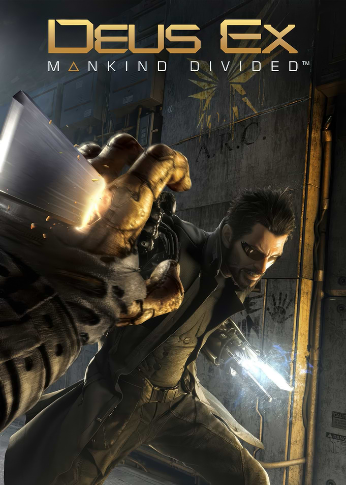 Deus Ex Mankind Divided Game Cover