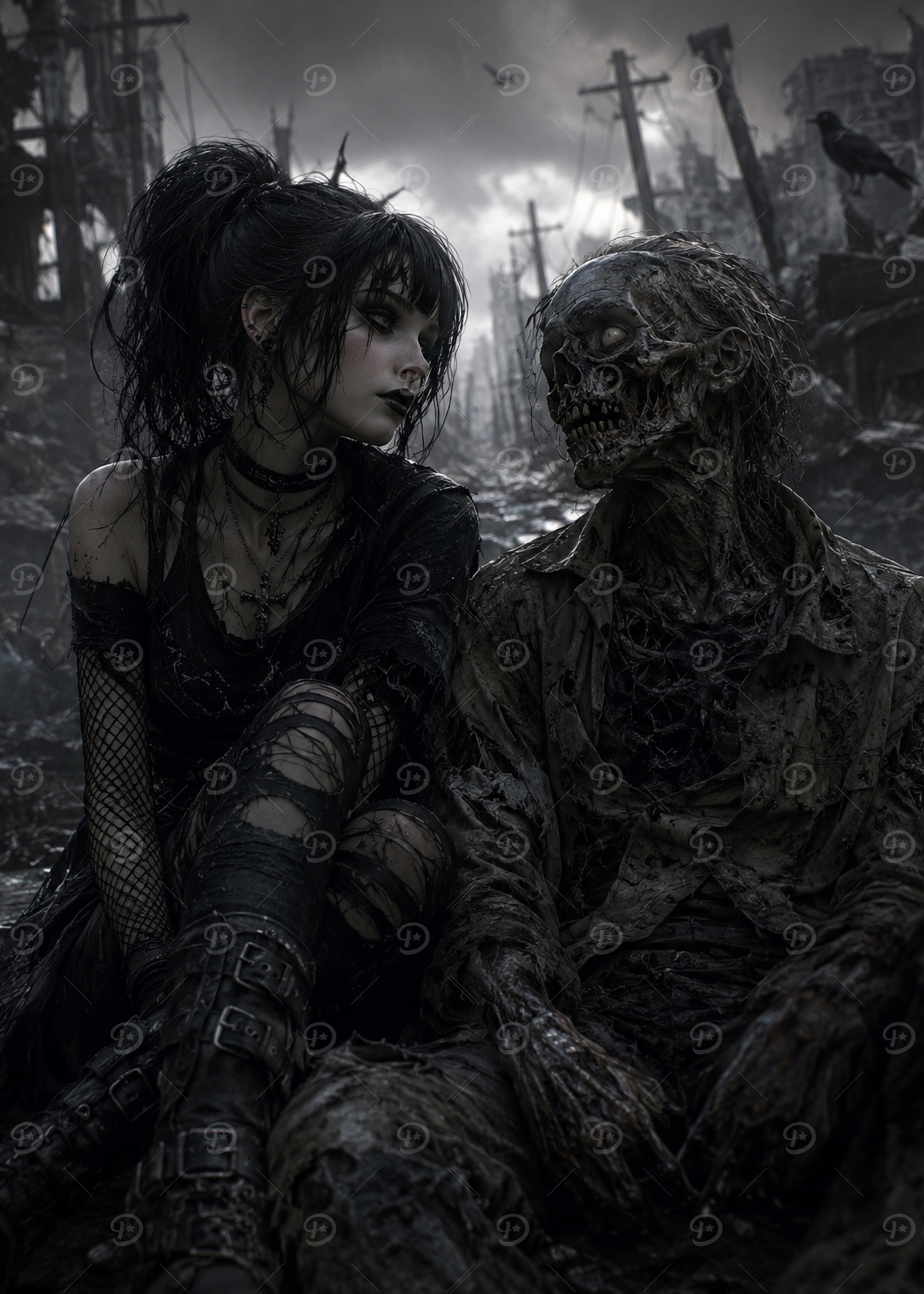 Goth Posters Online - Shop Unique Metal Prints, Pictures