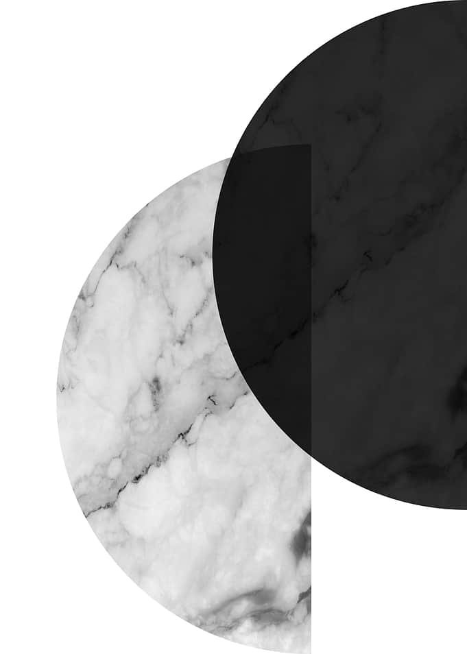 Abstract Marble Circles