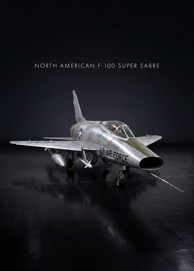 North American F-100 Super Sabre Jet