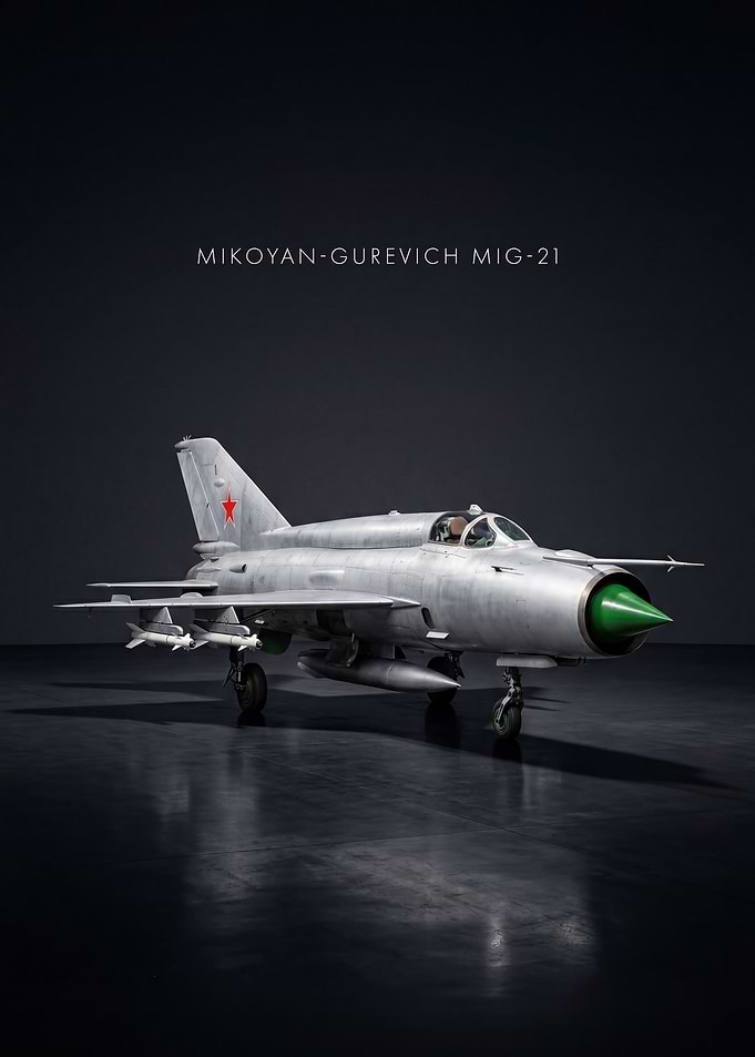 Mikoyan-Gurevich MiG-21 Fighter Jet