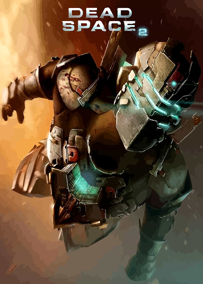 Dead Space 2 Video Game Cover Art