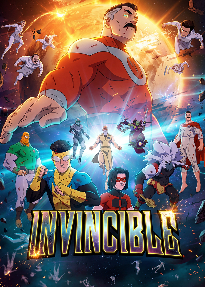 Invincible TV Show Poster