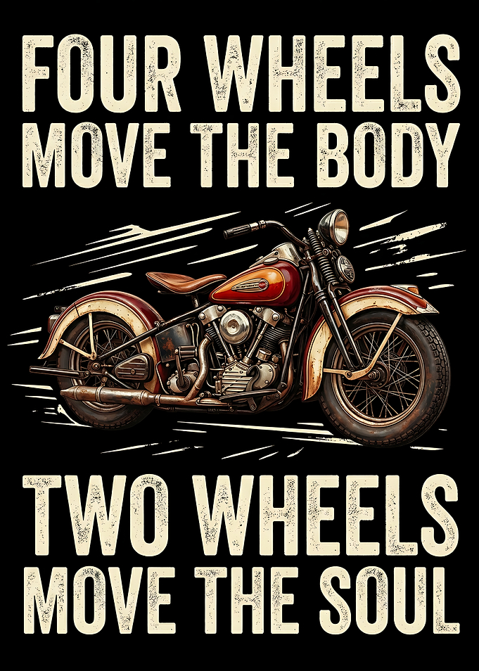 Vintage Classic Motorcycle Desgin