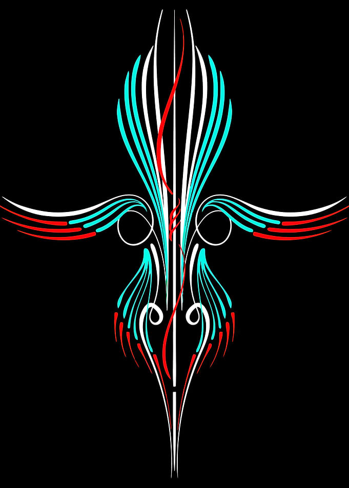 Pinstripe Art Design