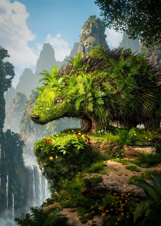 The Porcupine Titan