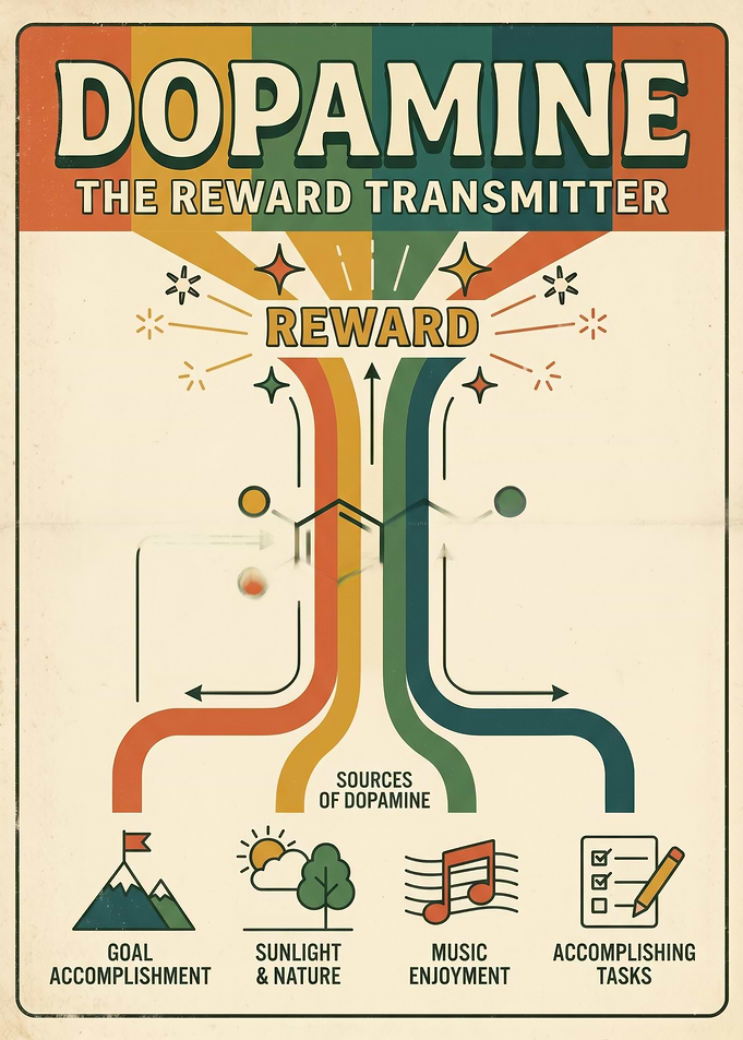 Dopamine The Reward Transmitter Poster