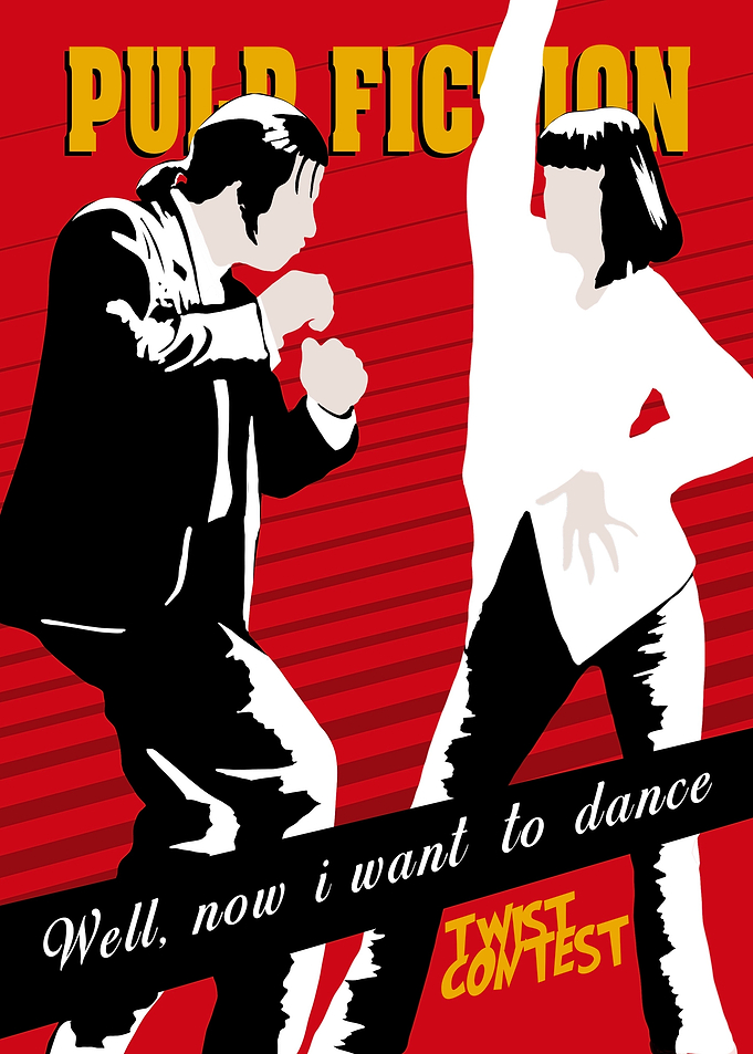 Pulp Fiction Dance Poster