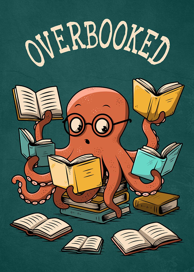 Octopus Reading Books