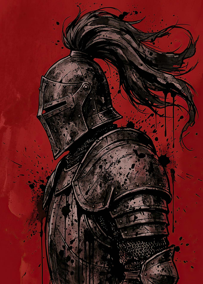 Knight in Bloody Armor