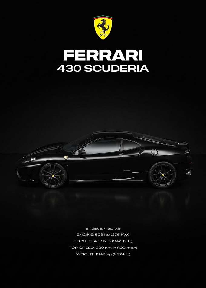 Ferrari 430 Scuderia Black