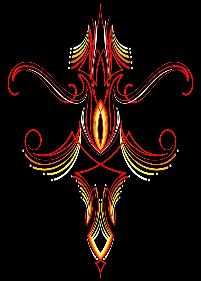 Pinstripe Art Design